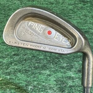 Vintage Ping Eye 2+ 5 Iron Red Dot KT Steel Shaft Karsten Made in USA